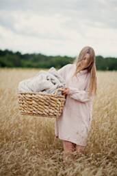 Linen Duvet Cover 135x200 cm. 100% Softened Linen. - Us Duty Paid