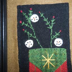 Waiting For Santa Stocking Wall Hanging - thumbnail 4