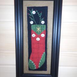 Waiting For Santa Stocking Wall Hanging - thumbnail 2