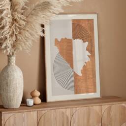 Bosnia & Herzegovina Map Wall Art Print - Boho Mid Century - thumbnail 2