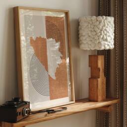 Bosnia & Herzegovina Map Wall Art Print - Boho Mid Century - thumbnail 3