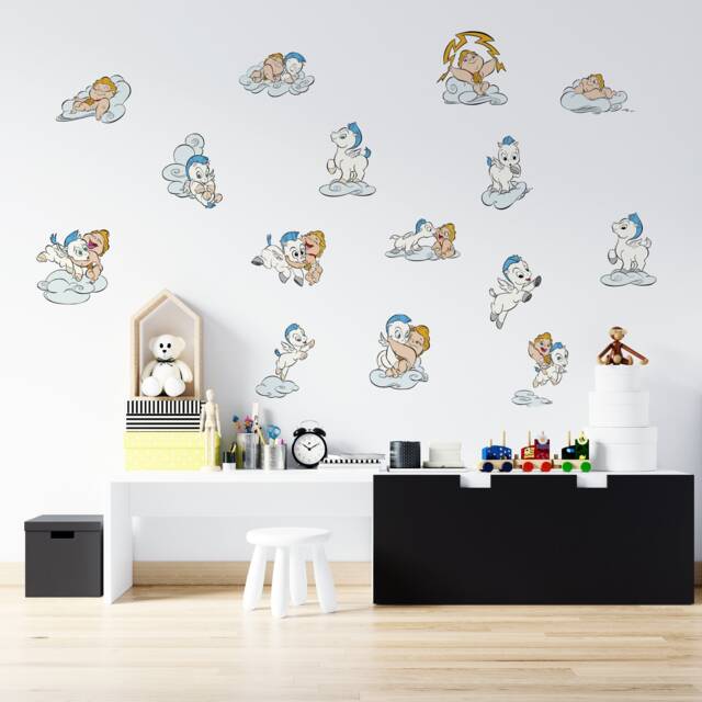 Children's Popular Characters Room Decorations Removable Wall Stickers Set Decal Home Decor Art Vinyl Mural Kids Interior Design - image 1