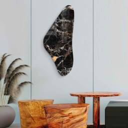 Asymmetrical Mirror, Irregular Mirror Wall Decor On Tempered Glass, Entryway Hallway For Bathroom, Luxury Home - thumbnail 2