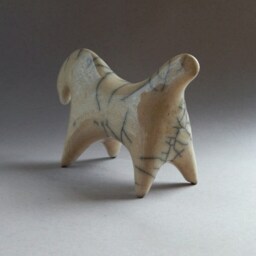 Ceramic Figurine - Horse, White Housewarming Gift, Raku Pottery, Gift For Her, Art, Home Decor, The Mantelpiece, Animals, Birthday - thumbnail 4