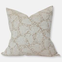 Sectional Throw Pillow Set , Combination For Couch Neutral Combo Cream & Brown Pillows -- Gael - thumbnail 3