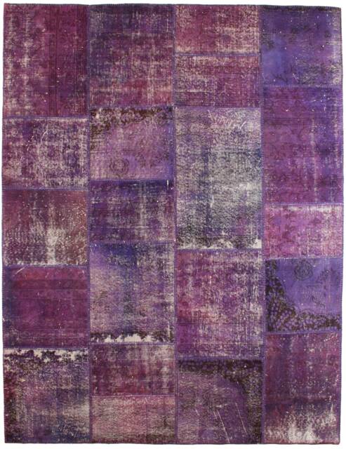 Wool Patchwork - 256 X 197 cm - Handmade Free Shipping