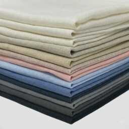White Linen Flat Roman Shade With Pink Pom - Cl1010 - thumbnail 3