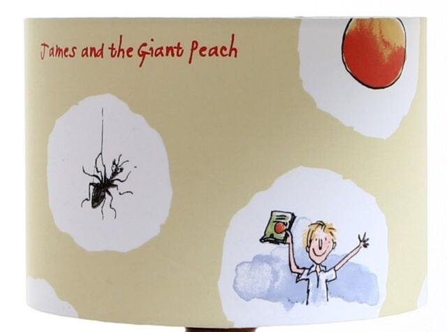 Roald Dahl Design James & The Giant Peach Lampshade Ceiling Pendant Or Table Lamp - image 1