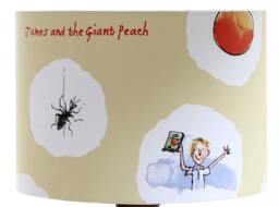 Roald Dahl Design James & The Giant Peach Lampshade Ceiling Pendant Or Table Lamp