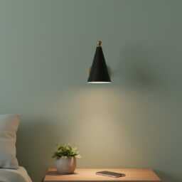 Handmade Brass Wall Sconce Vintage Mid-Century Lighting - thumbnail 2