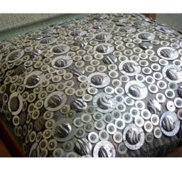 "Decorative Silver Euro Pillow Sham 24""x24""/26""x26" - thumbnail 2