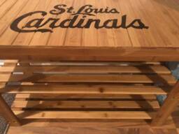Personalized Bamboo Shoe Rack, Entryway Organizer, Laser Engraved - thumbnail 1