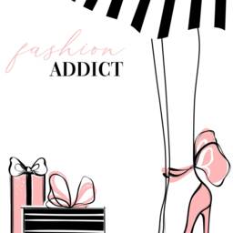 Set Of 3 Fashion Prints, Wall Art Quote Beauty, Makeup Art, Heels Beauty Glamour Girls Bedroom 544 - thumbnail 3