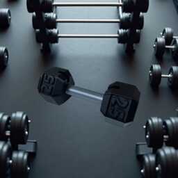 Dumbbell Business Card Holder Gym Desk Fitness - thumbnail 2