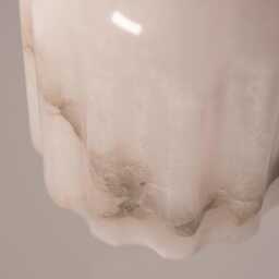 Urania - Art Deco Wall Sconce, Alabaster Light With Brass Or Nickel Finish, White Lamp For Bedroom, Hallway Living Room - thumbnail 3