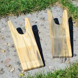 Boot Jack - Blue Stained Pine - thumbnail 2