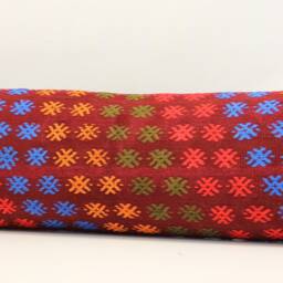 King Kilim Lumbar Pillow Cover - 14x48 Inch, Turkish Woven Design - thumbnail 3