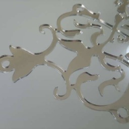 Baroque Wall Sconce, 90x60 cm, Mirror, Contemporary Lighting, 220V, 60W, Designer Baroque Lamp, Design - thumbnail 3