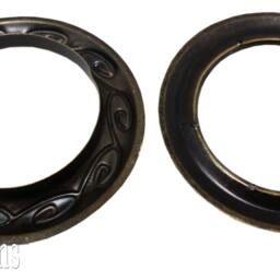 Large Antique Brass #12 Metal Curtain 1-9/16 Inch Inner Diameter Decorative Grommet/Rings Pack W/Washer Eyelet Hardware Panel Drape Supply - thumbnail 3