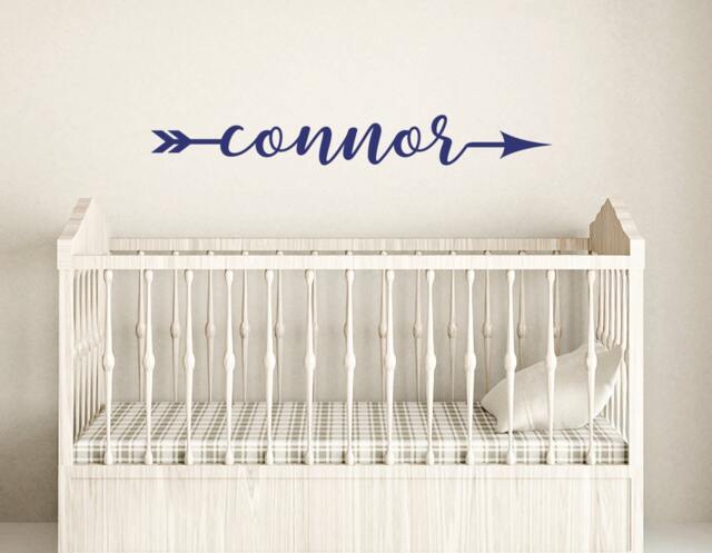 Personalized Wall Decal, Boys Decals, Nursery Arrow Name Vinyl Children's Decal Db426 - image 1