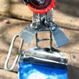 Recycled Sardine Tin Swimming Pool With Diving Mouse - thumbnail 2