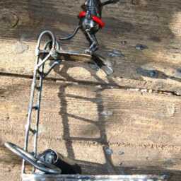 Recycled Sardine Tin Swimming Pool With Diving Mouse - thumbnail 4