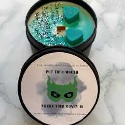 Tyler Neumann Game On Inspired Candle - Dark Romance Booktok Merch Spicy Bookish Book Boyfriend Gift - thumbnail 3
