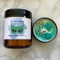 Tyler Neumann Game On Inspired Candle - Dark Romance Booktok Merch Spicy Bookish Book Boyfriend Gift - thumbnail 2