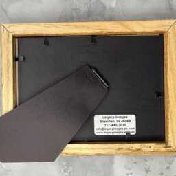 Anniversary Picture Frame - 8x10 Holds 5x7 Photo Silver Wedding Frame, Personalized Gift For Couple - thumbnail 4