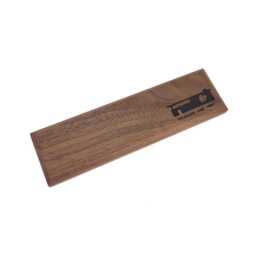 Reclaimed Walnut Double Pen Rest Handcrafted Desk Organizer - thumbnail 4