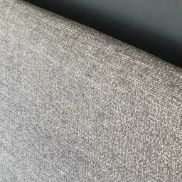 Bespoke Headboard Cover - Made To Measure Silver Blue Textured Fabric - thumbnail 2