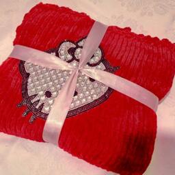Gender Natural Baby, Monogrammed Blanket, Velvet Newborn Sleeper, Unique Baptism Gift, Swaddle, Soft Baby Bedding, Coming Home Gown - thumbnail 2