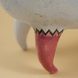 A Couple Of Foxes - Ceramic Sculpture - thumbnail 2