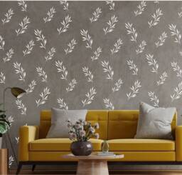 Hand Drawn Leaves Wall Decal - Botanical Home Decor - 32/Pack