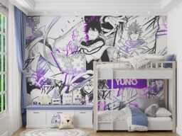 Kids Popular Characters Self-Adhesive Wallpaper Mural Home Wall Art Decor Wp70