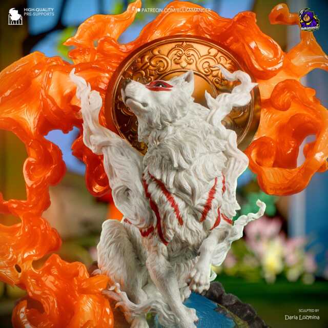 Amaterasu - Okami 3D Printed Figure 110 Scale - image 1