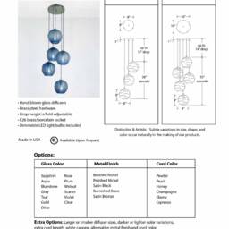 stella Cascade Chandelier - 3 Or 5 Lights - thumbnail 3