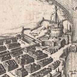 Old Map Of Rome - Fine Art, Gicl??e Print, Vintage Wall Art Print European Capital Italy, Antique Showing The Italian City - thumbnail 3