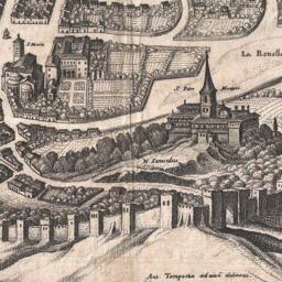 Old Map Of Rome - Fine Art, Gicl??e Print, Vintage Wall Art Print European Capital Italy, Antique Showing The Italian City - thumbnail 2