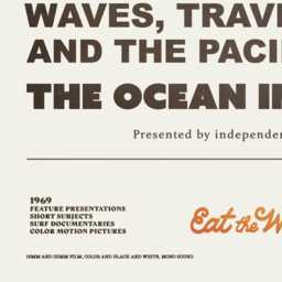 1969 Surf Film Festival Poster Print, Signed California Art - thumbnail 3