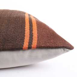 Handmade Turkish Kilim Pillow Cover Boho Cushion, 20x20 - thumbnail 4