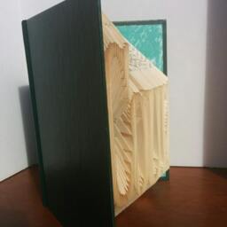 Courage - Folded Book Art Fully Customizable, Strength, Survivor - thumbnail 3