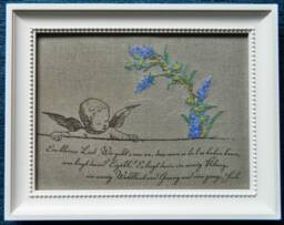 Picture, Hand-Embroidered, Embroidery Picture, Wall Decoration, Mural, Decoration - thumbnail 1