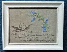 Picture, Hand-Embroidered, Embroidery Picture, Wall Decoration, Mural, Decoration - thumbnail 2