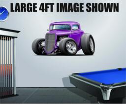Ford Hotrod 302 Vinyl Decal Officially Licensed Wall Art - thumbnail 1