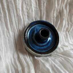 Sea Fever Candlestick Holder, Neutral Candle Gift Homeware, Boho Home Decor, Blue Stick Holder - thumbnail 4