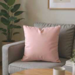 Pink Velvet Cushion Covers - Soft Matt Light Size Choice, Square & Lumbar Pillows