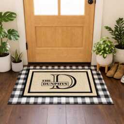 Customized Monogram Doormat - Personalize Your Entryway With Style - thumbnail 3
