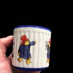 Mini Paddington Ceramic Pot, Small Pot For Cactus , Succulent Or Pens With Images Mini Ridged Gifts - thumbnail 2