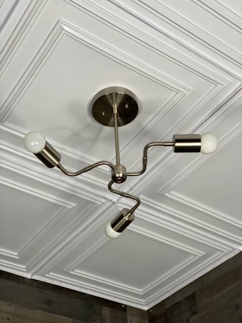 Ziba Modern 3 Light Sputnik Mid Century Industrial Chandelier - image 1